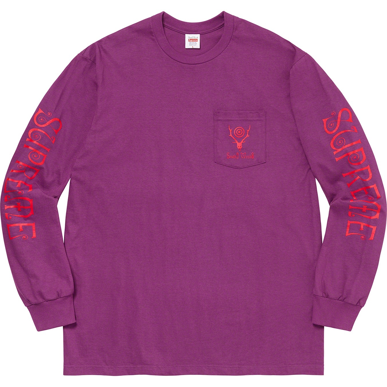 Supreme®/SOUTH2 WEST8 L/S Pocket Tee view 3